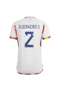 Belgia Toby Alderweireld #2 Fotballdrakt Borte Klær VM 2022 Korte ermer